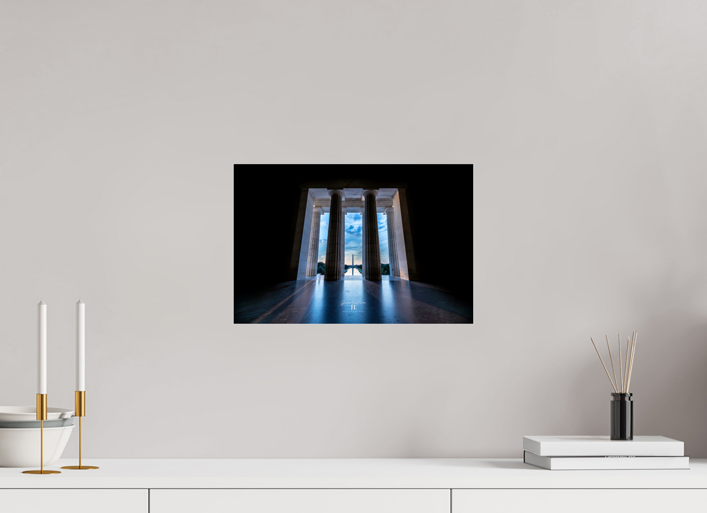 15 x 10″, Photo Print Under Acrylic Glass Perspective