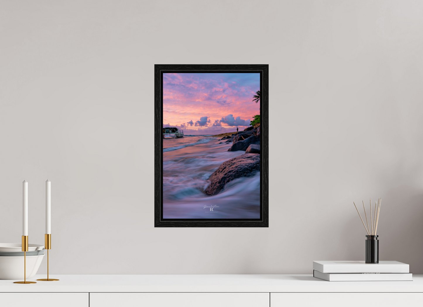10 x 15″, Floater Frame Surrender