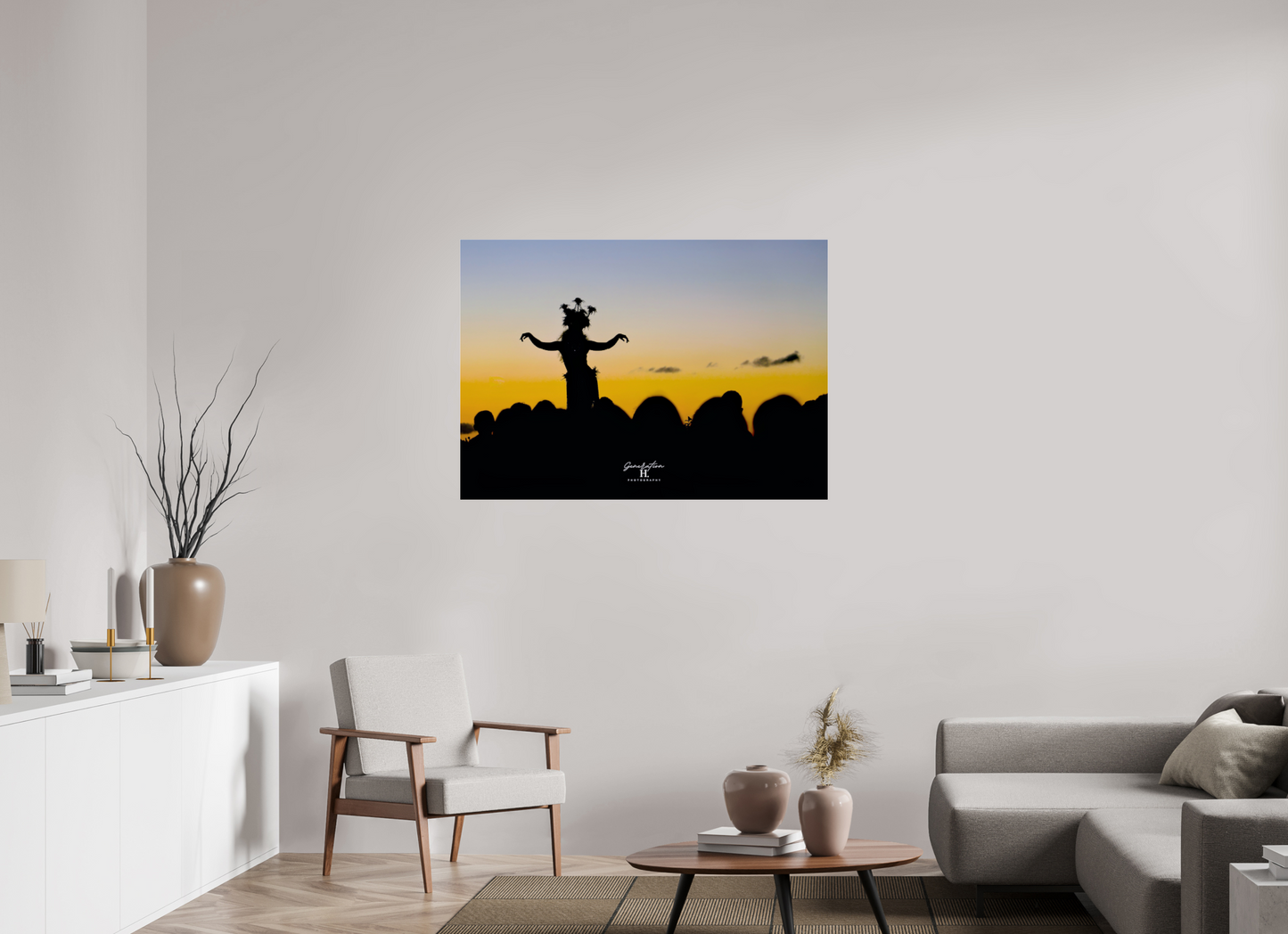 ISO A0 (118,9 x 84,1 cm), Photo Print Under Acrylic Glass Ancestral Echo