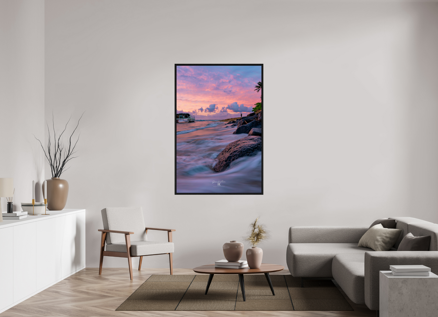 40 x 60″, Floater Frame Surrender