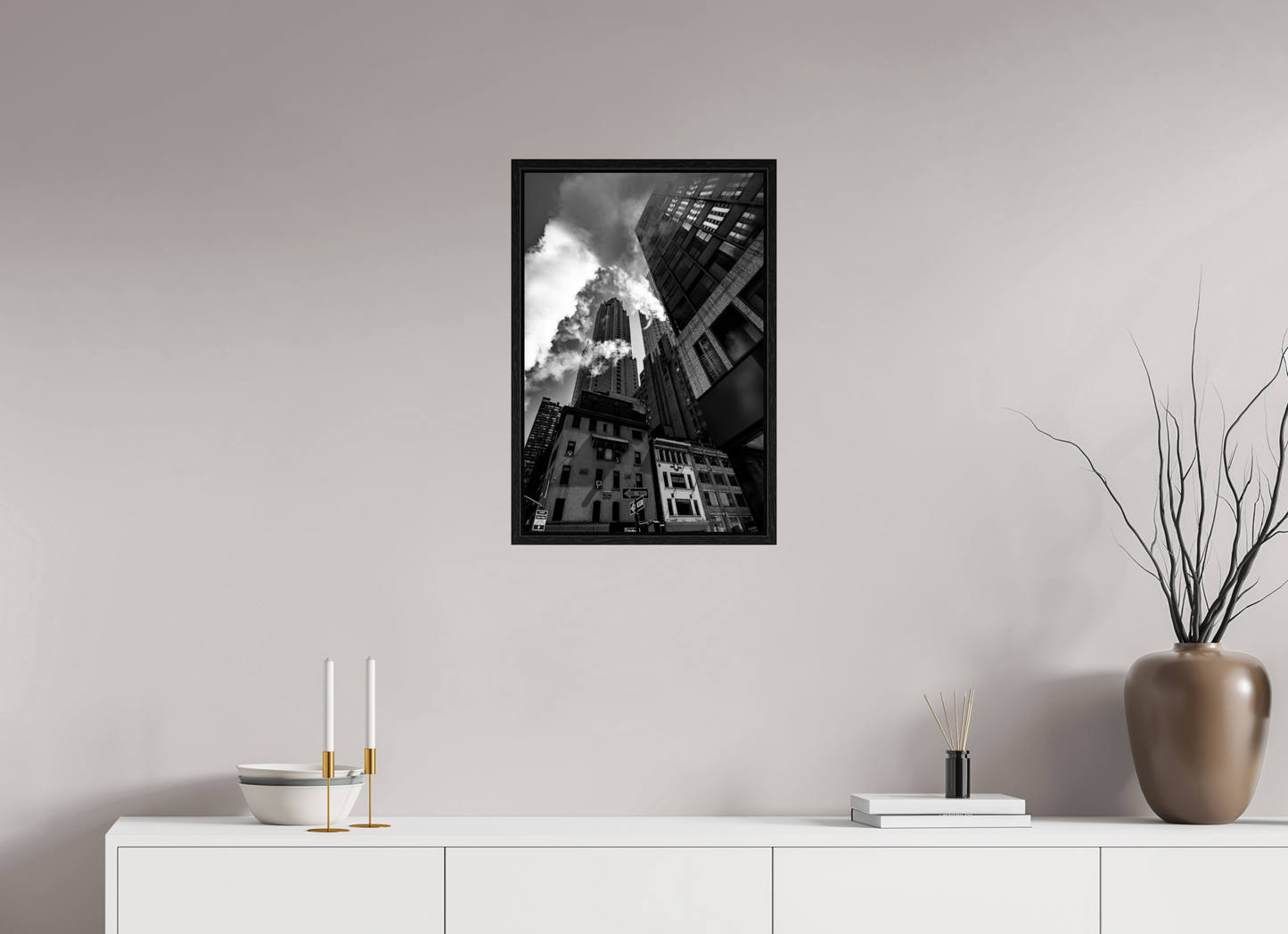 16 x 24″, Floater Frame Concrete Giants