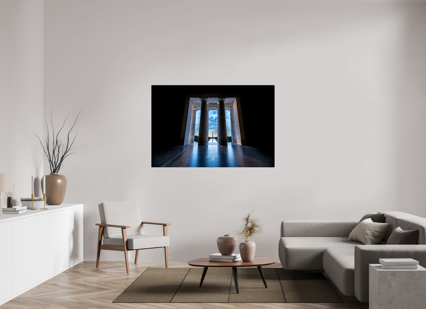 60 x 40″, Photo Print On Fuji Crystal DP II Perspective