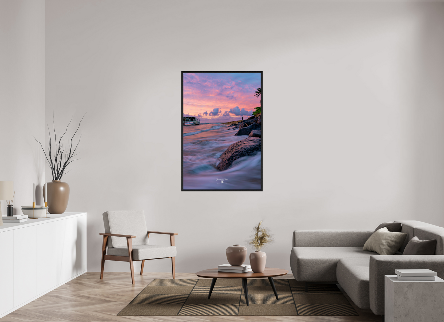 36 x 54″, Floater Frame Surrender