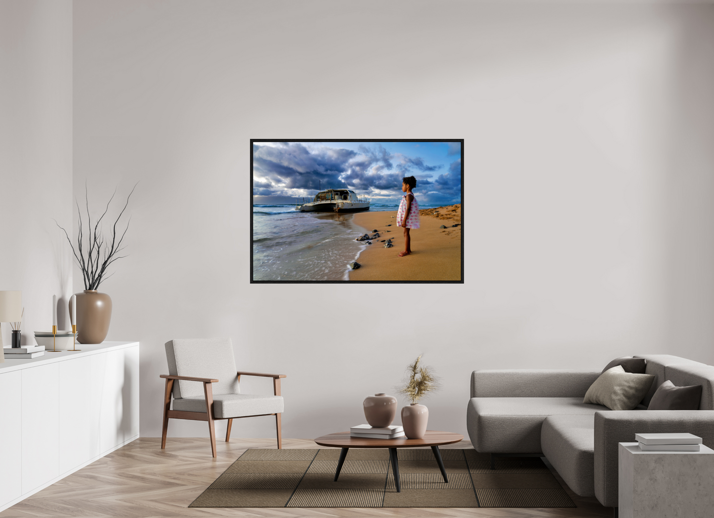 60 x 40″, Floater Frame Wonder
