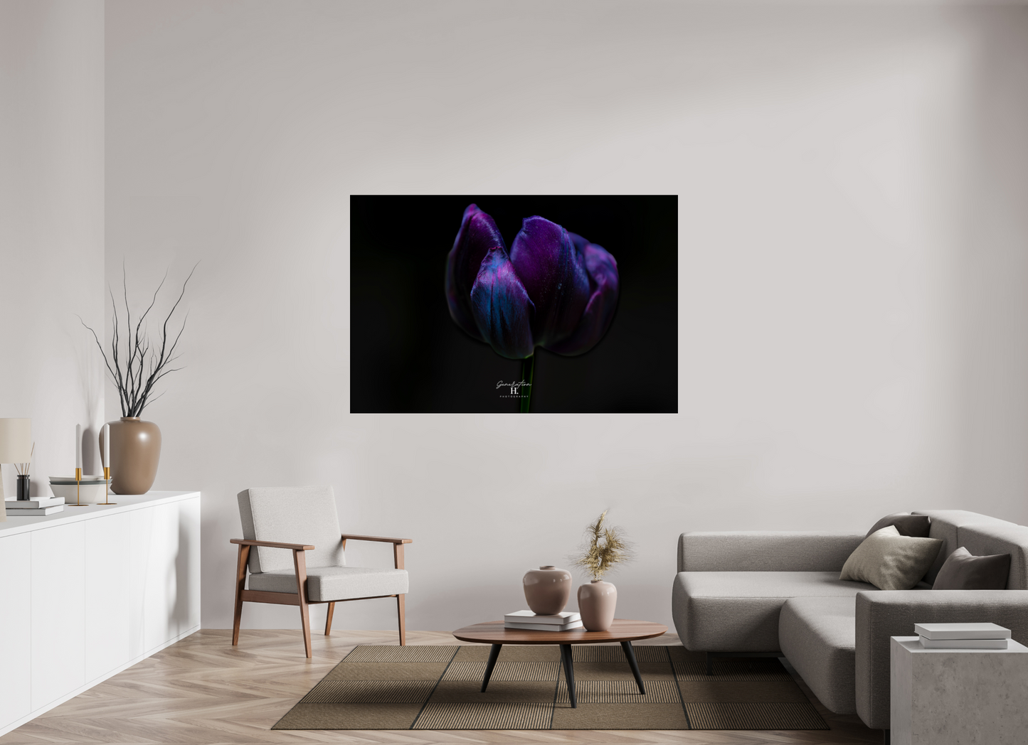 66 x 44″, Photo Print Under Acrylic Glass Vibranium