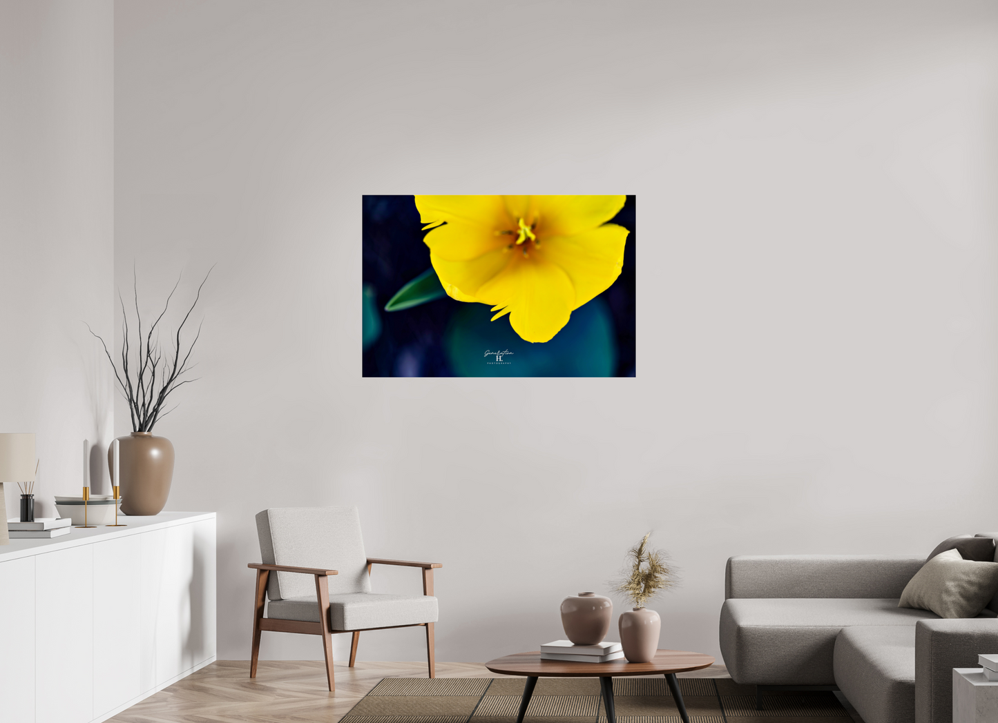 45 x 30″, Photo Print Under Acrylic Glass Radiant