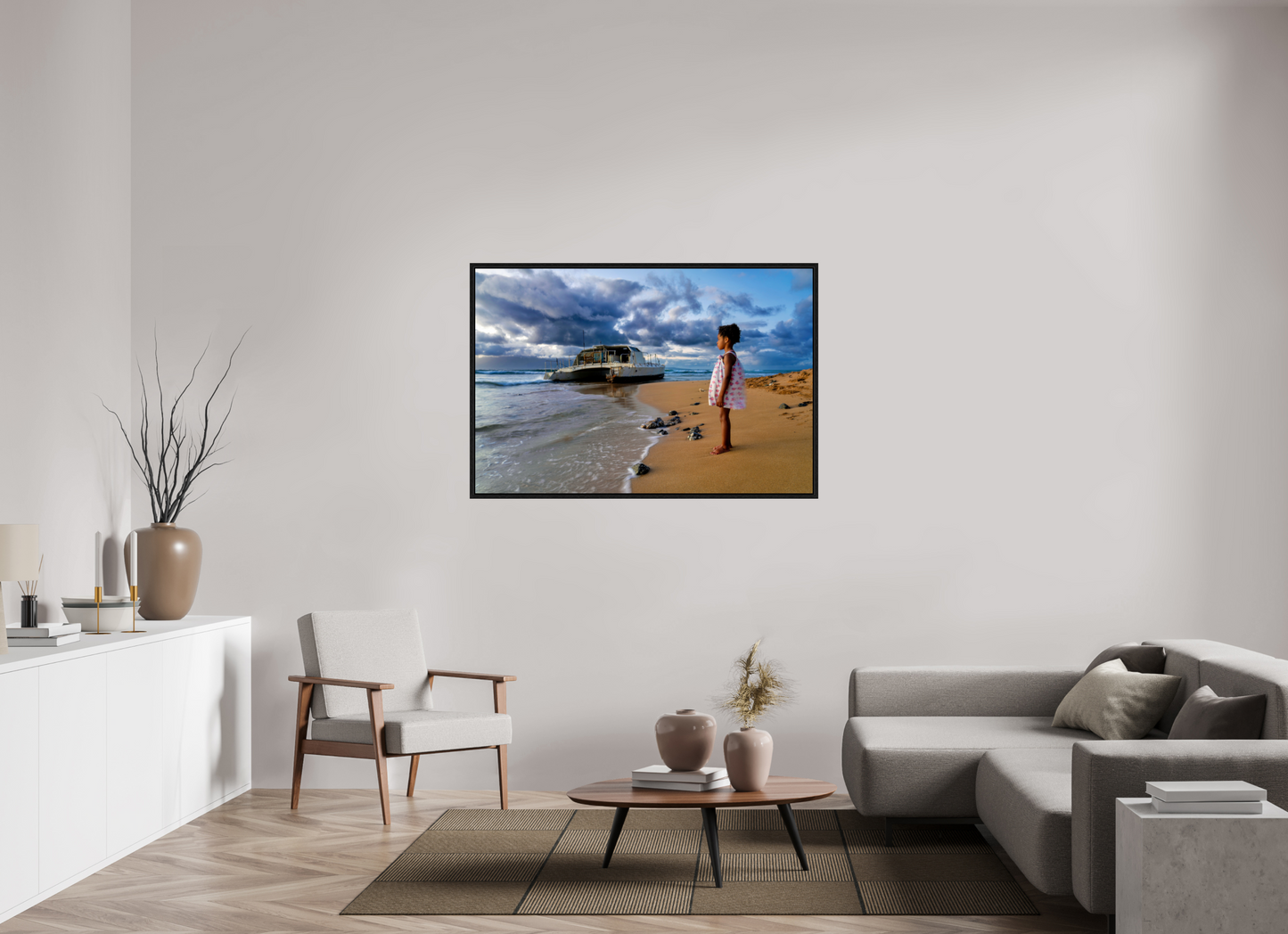 54 x 36″, Floater Frame Wonder