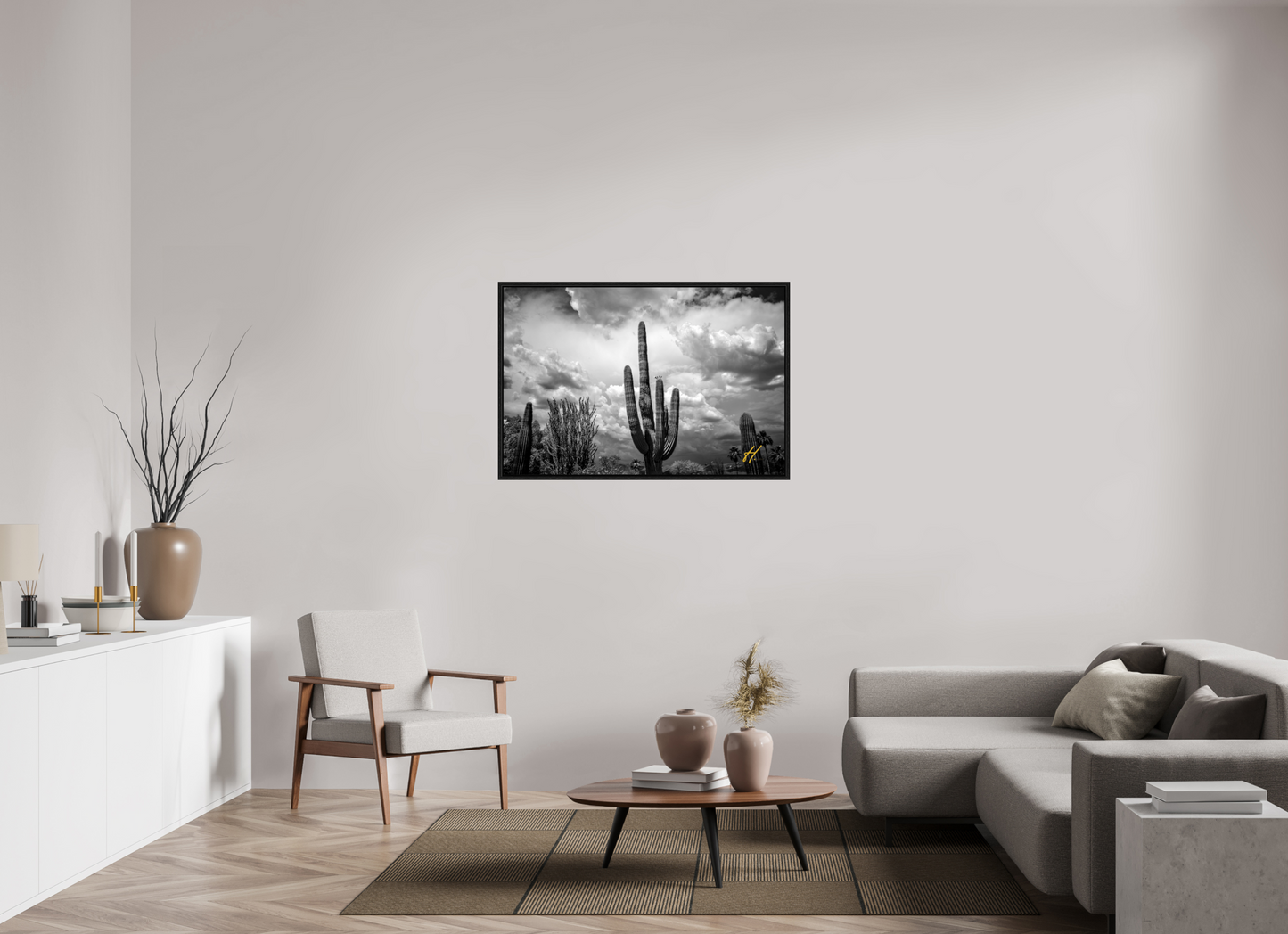 45 x 30″, Floater Frame Endure