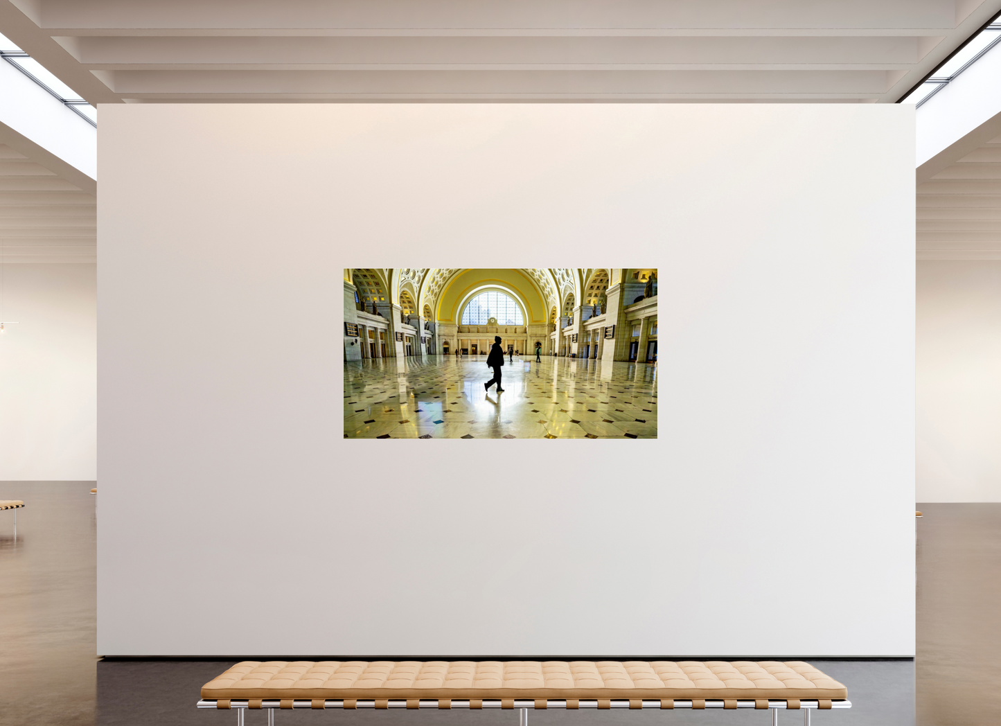 79.1 x 43″, Photo Print Under Acrylic Glass Passing Through
