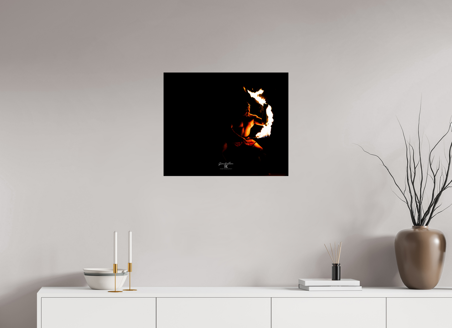 24.1 x 20″, Photo Print On Fuji Crystal DP II Carry the Fire