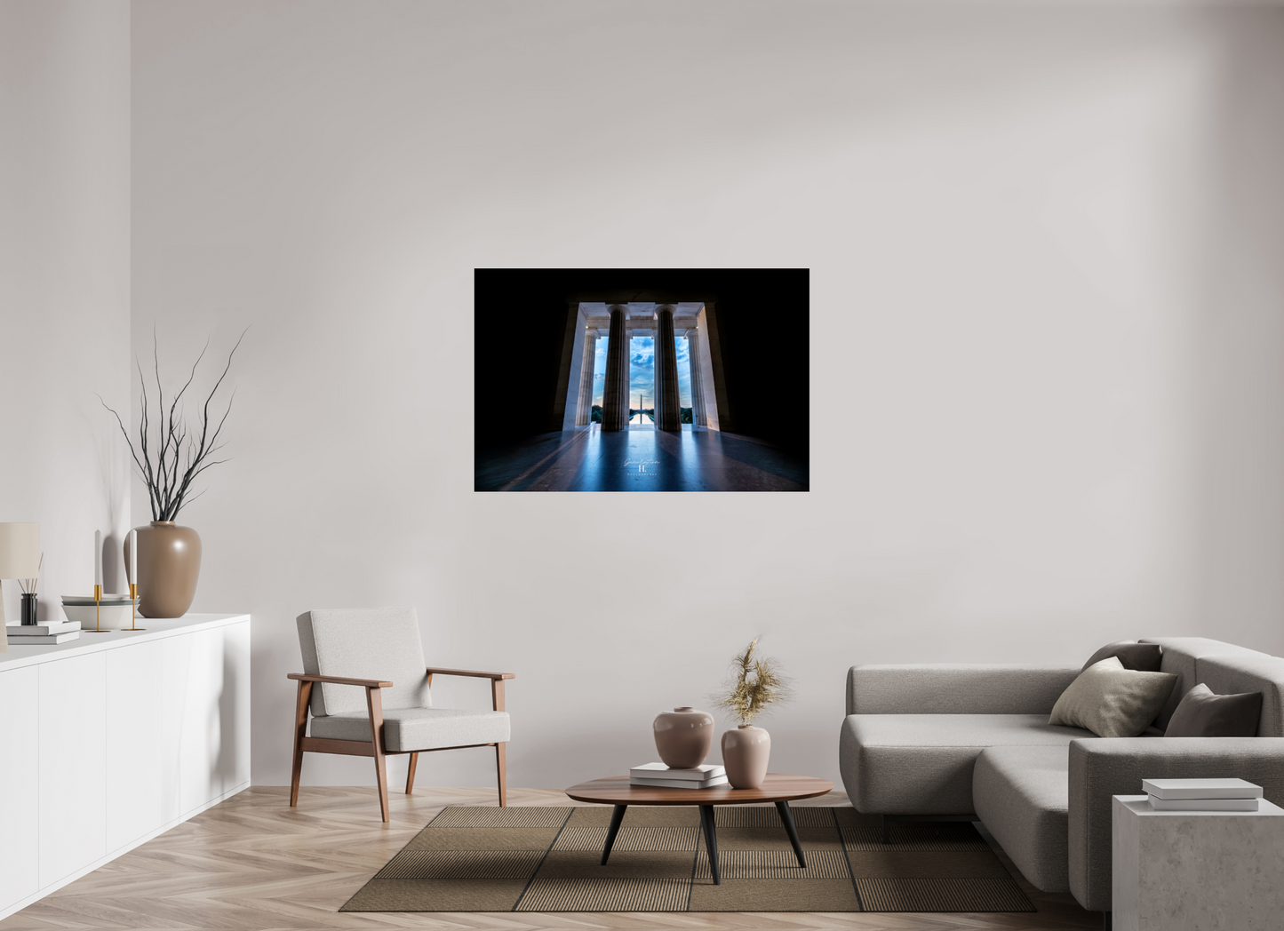 54 x 36″, Photo Print Under Acrylic Glass Perspective