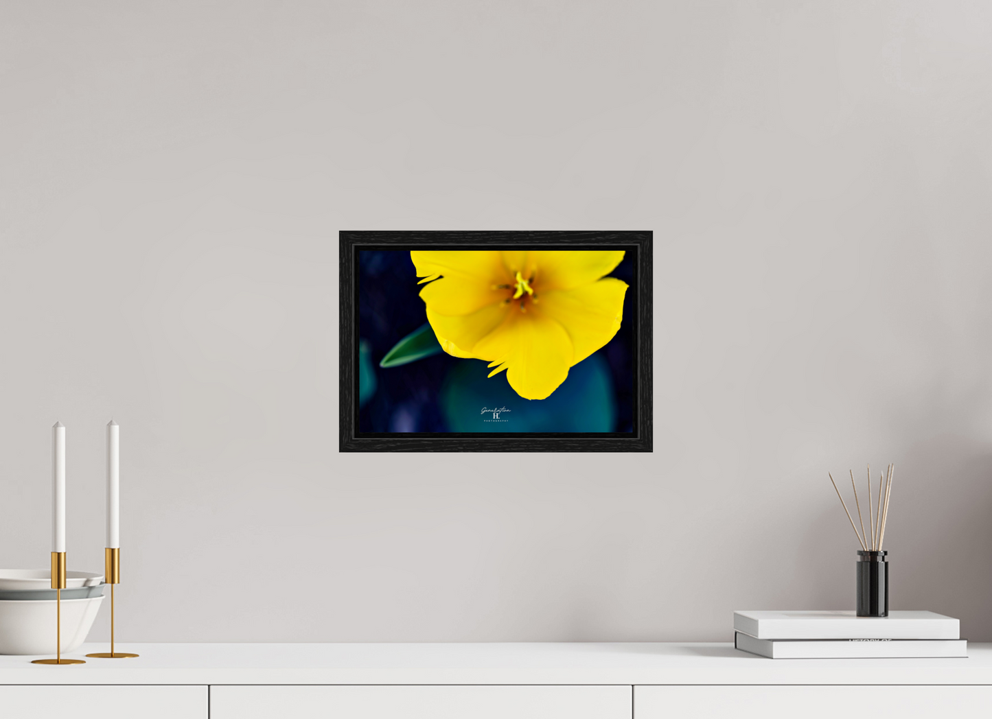 12 x 8″, Floater Frame Radiant