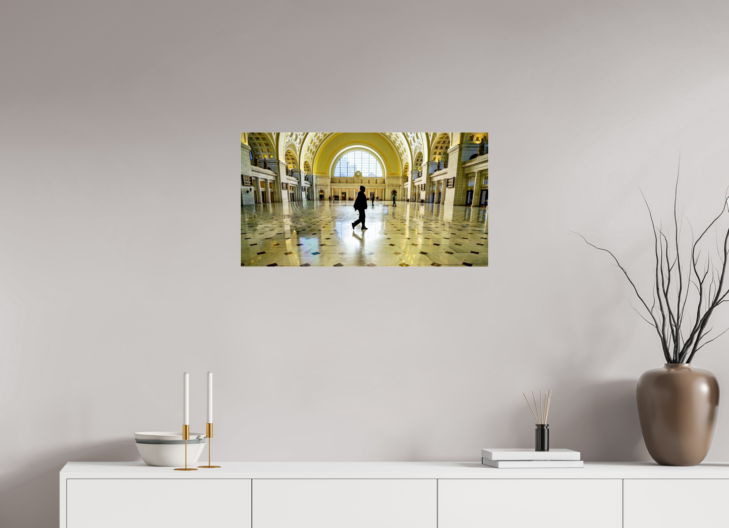 29.4 x 16″, Photo Print Under Acrylic Glass Passing Through