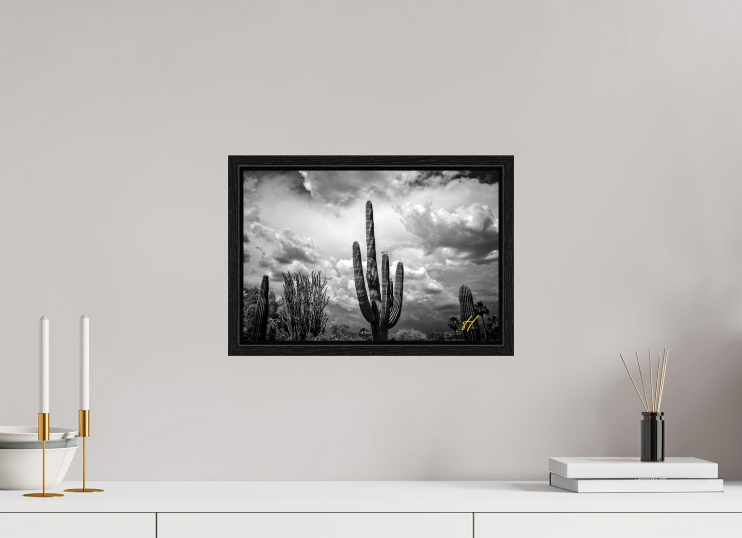 15 x 10″, Floater Frame Endure