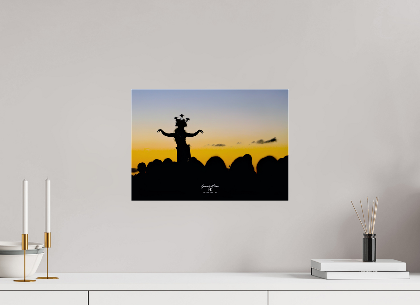ISO A3 (42 x 29,7 cm), Photo Print Under Acrylic Glass Ancestral Echo