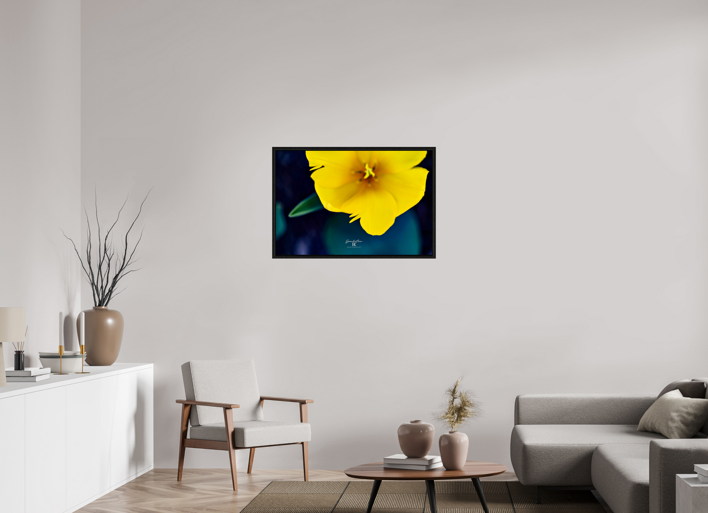 36 x 24″, Floater Frame Radiant