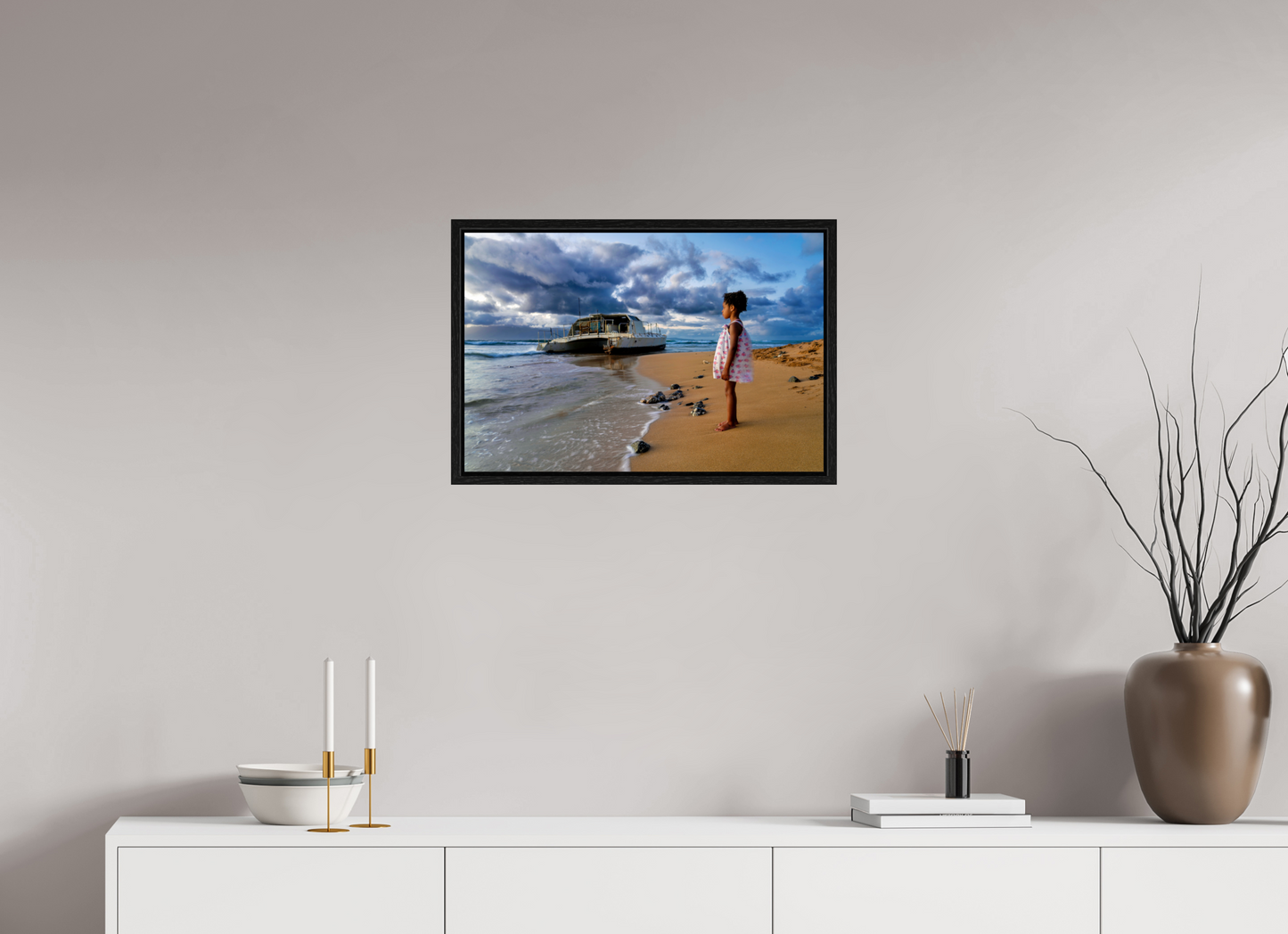 24 x 16″, Floater Frame Wonder