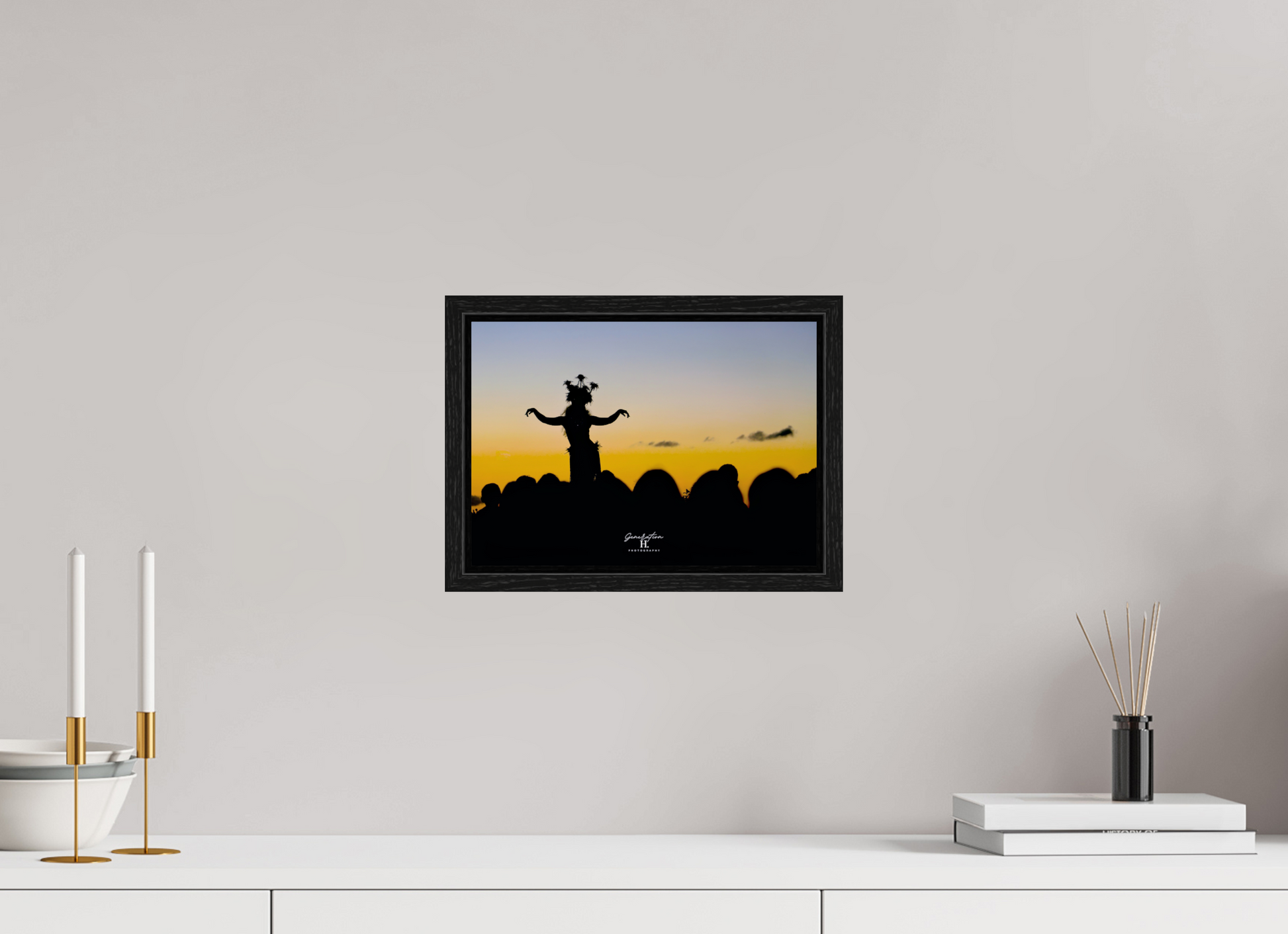 ISO A4 (29,7 x 21 cm), Floater Frame Ancestral Echo