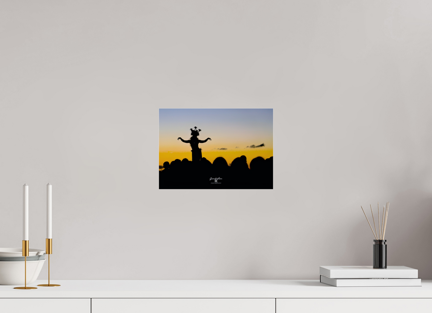 ISO A4 (29,7 x 21 cm), Photo Print Under Acrylic Glass Ancestral Echo