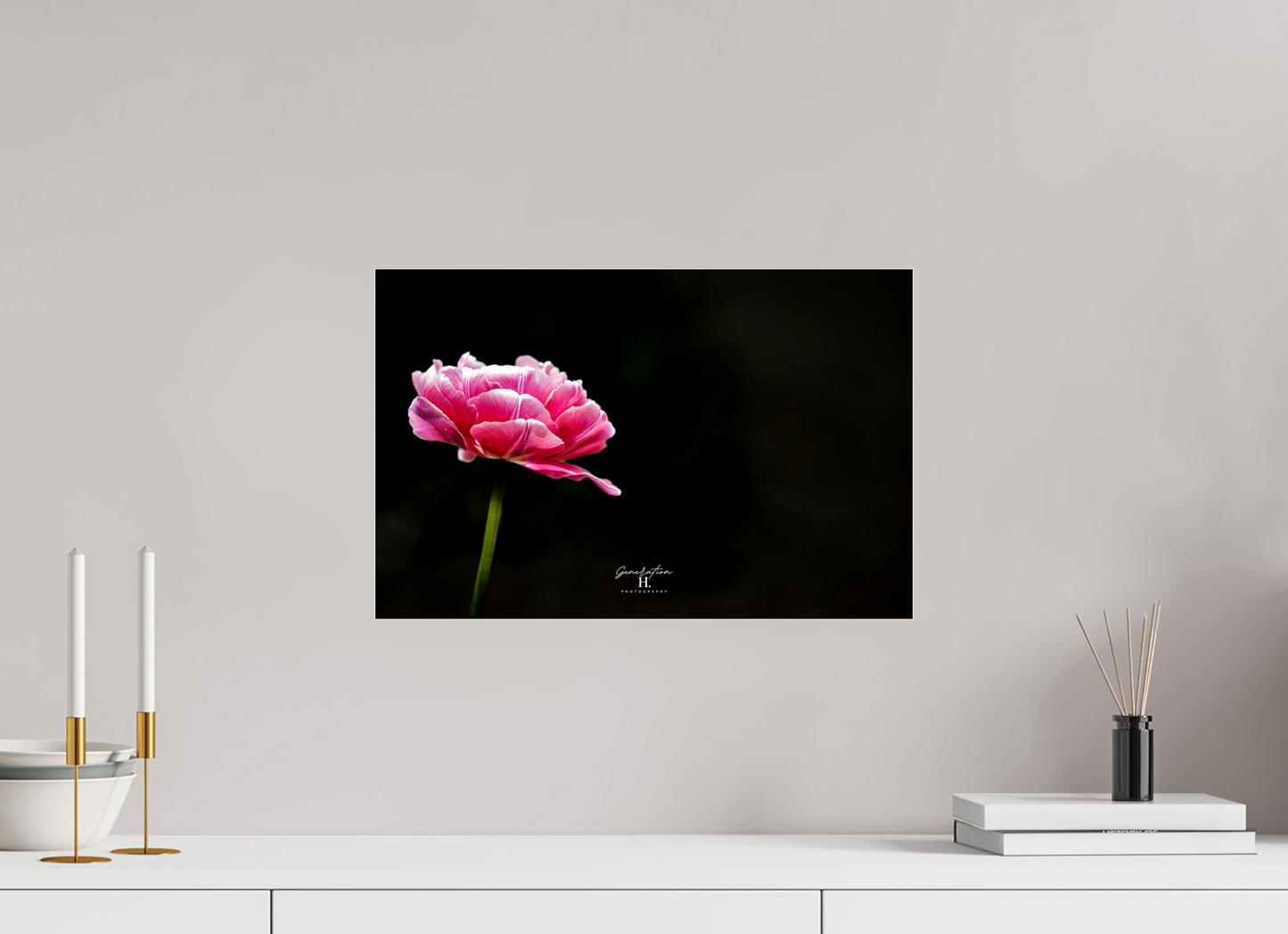 18.5 x 12″, Photo Print Under Acrylic Glass Soft Enough