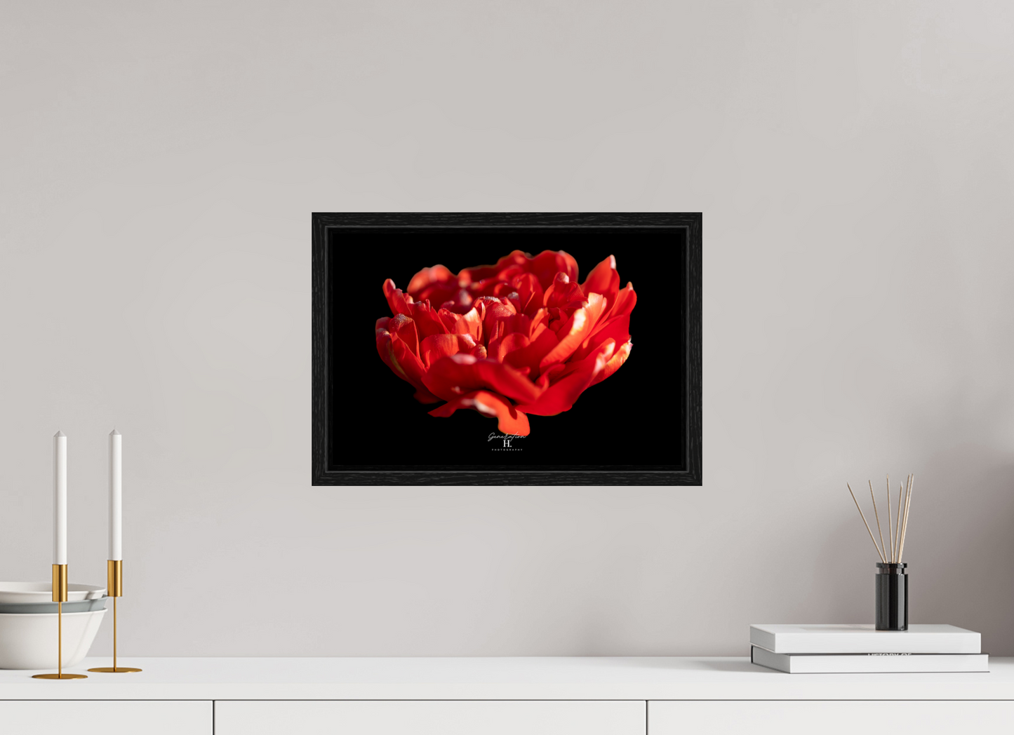 15 x 10″, Floater Frame Fierce Grace