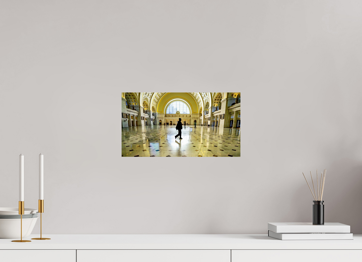 14.7 x 8″, Photo Print On Fuji Crystal DP II Passing Through