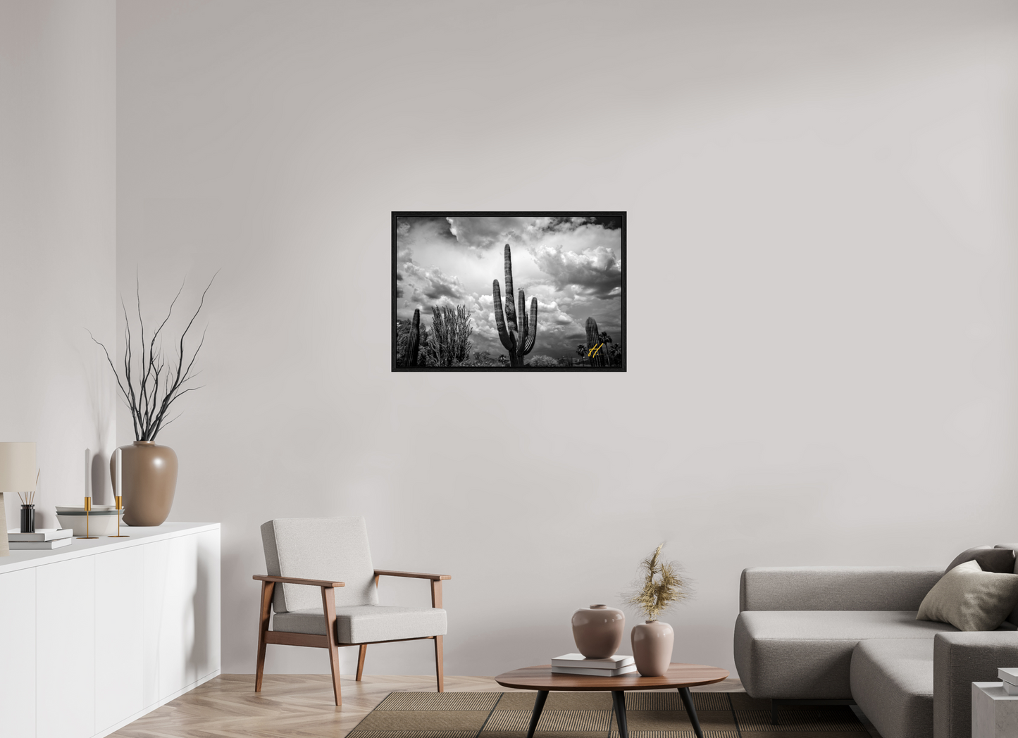 36 x 24″, Floater Frame Endure