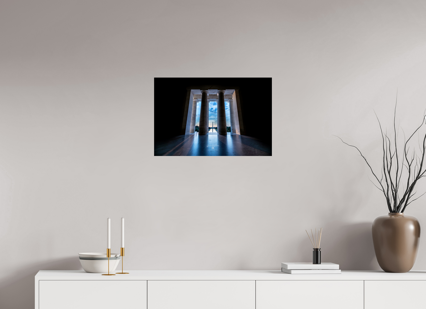 24 x 16″, Photo Print Under Acrylic Glass Perspective