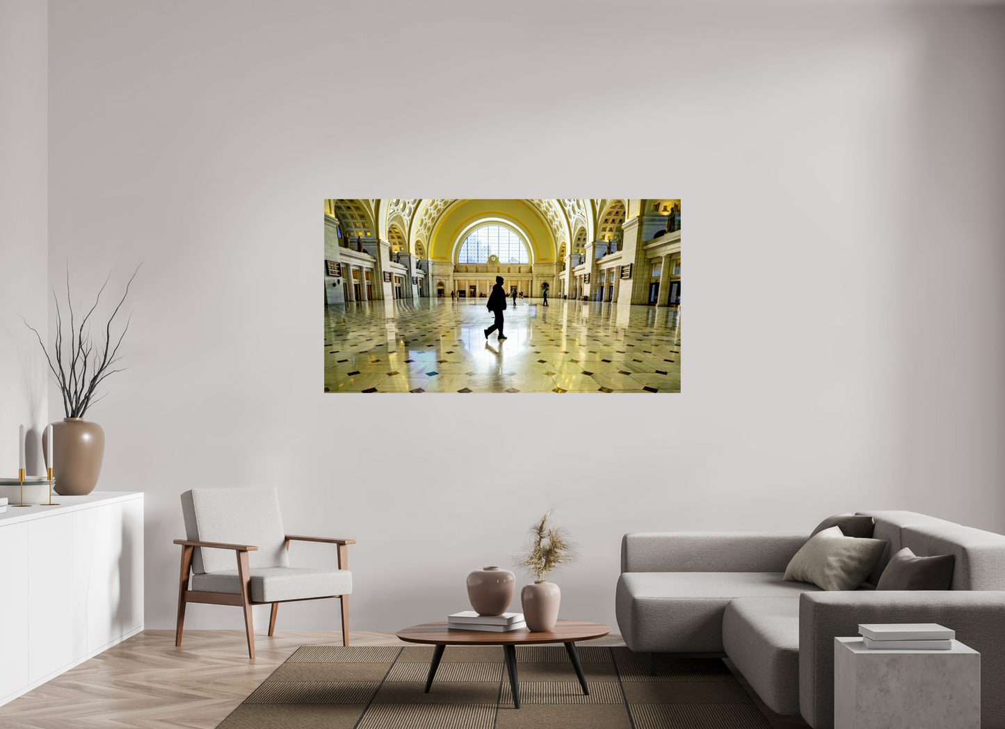 71.8 x 39″, Photo Print On Fuji Crystal DP II Passing Through