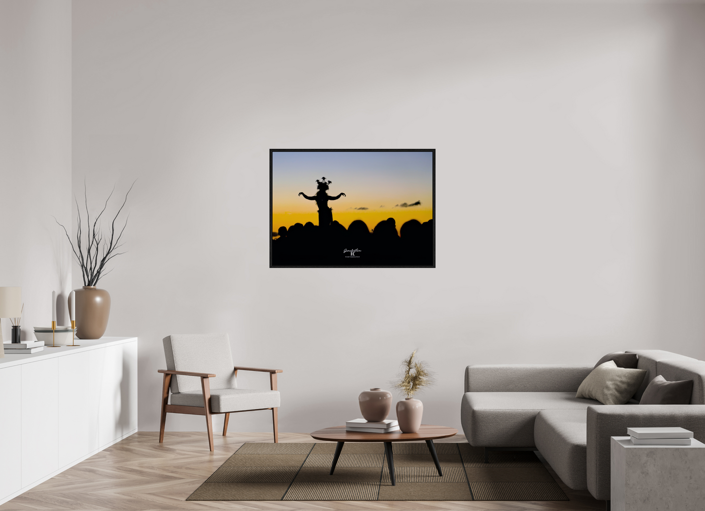 ISO A0 (118,9 x 84,1 cm), Floater Frame Ancestral Echo