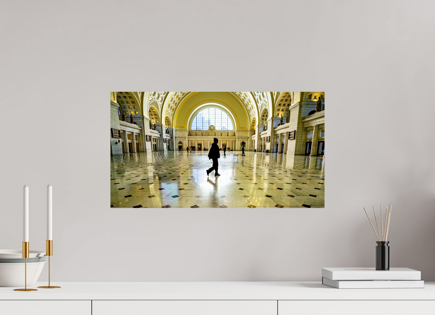 22.1 x 12″, Photo Print On Fuji Crystal DP II Passing Through