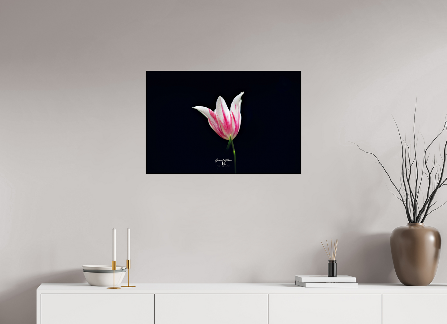 30 x 20″, Photo Print Under Acrylic Glass Becoming