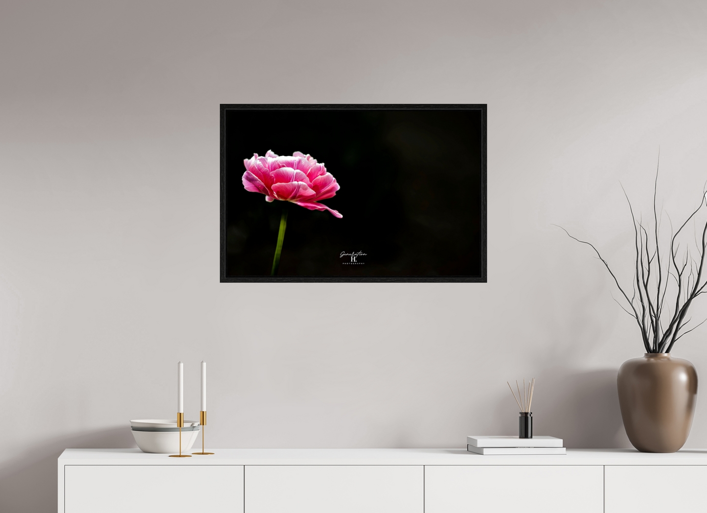 30.7 x 20″, Floater Frame Soft Enough